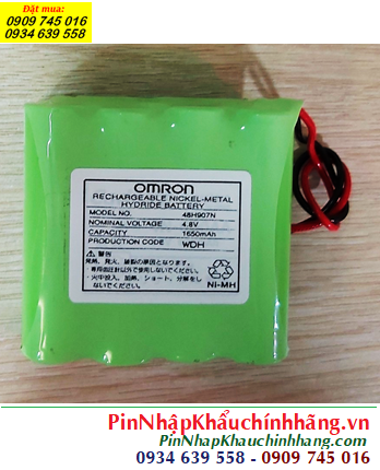 OMRON 48H907N; Pin nuôi nguồn PLC OMRON 48H907N _Pin sạc NiMh 4.8v 1650mAh /Xuất xứ NHẬT